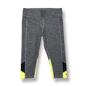 Victoria’s Secret PINK Gray and Yellow Capris